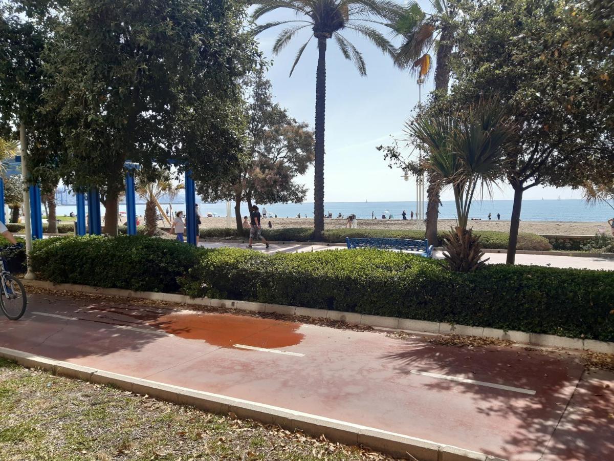 Apartamento Eursu Playa Málaga Exteriör bild
