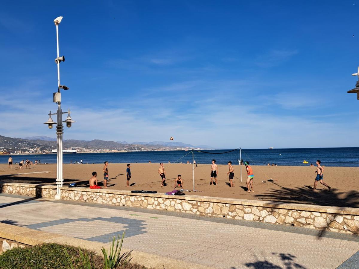 Apartamento Eursu Playa Málaga Exteriör bild